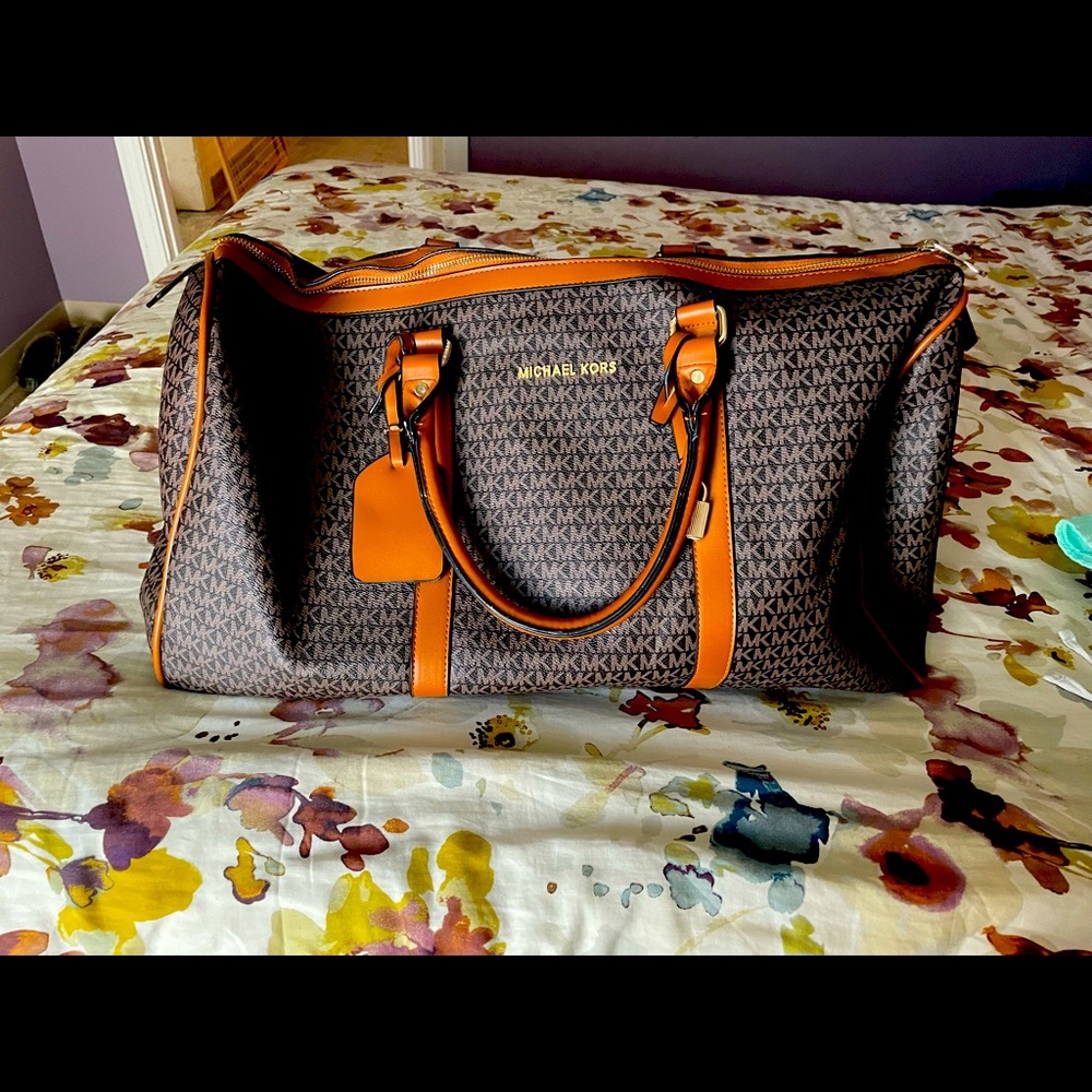 MK weekender bag, never used